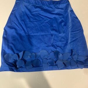 Elegant Blue Women's Swim Coverup